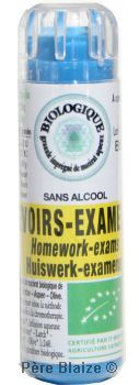 Devoirs examens - Fleur de Bach BIO granules - 130 granules - COMPLEXE BACH - KOSMEO FLEURS DE BACH