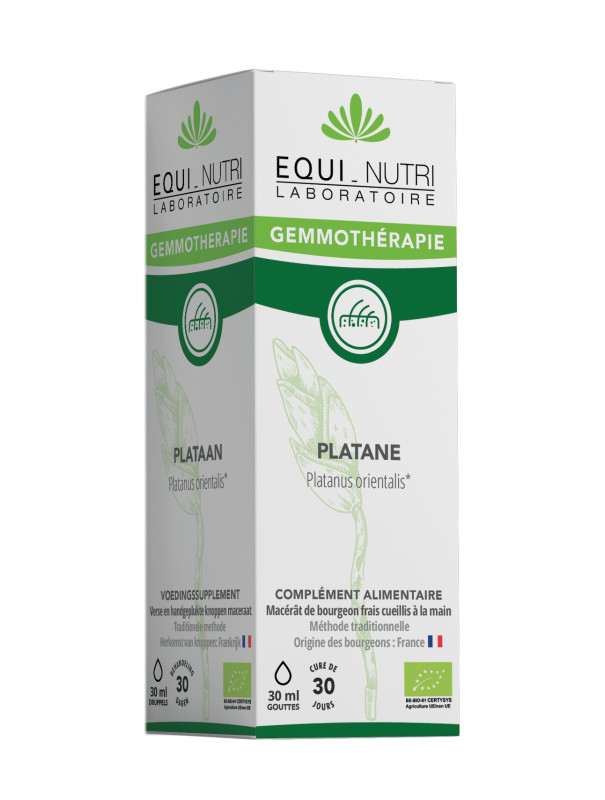 Bourgeons BIO - Platane - 30 ml - EQUI-NUTRI