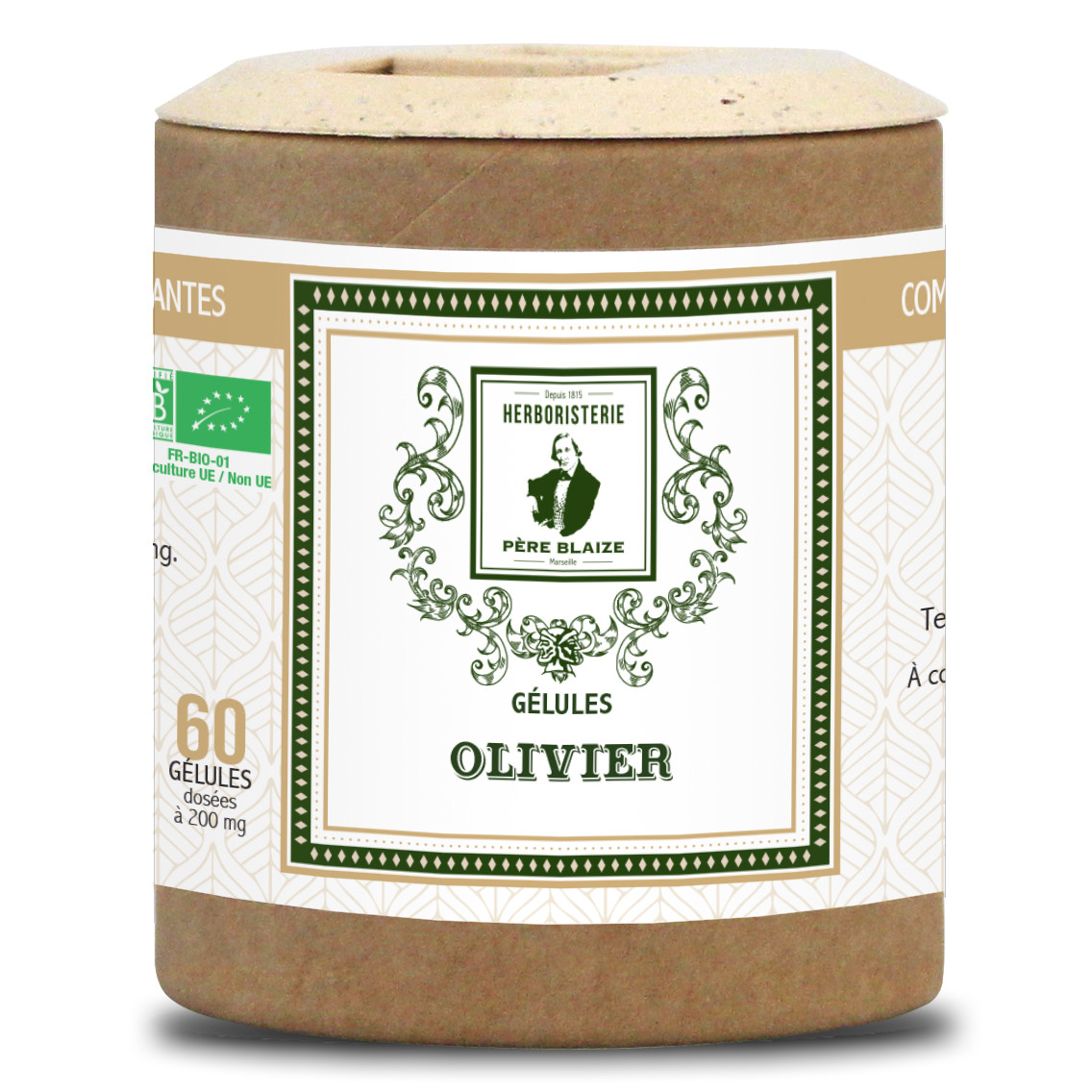 Gélules Olivier - 60 gélules - PÈRE BLAIZE