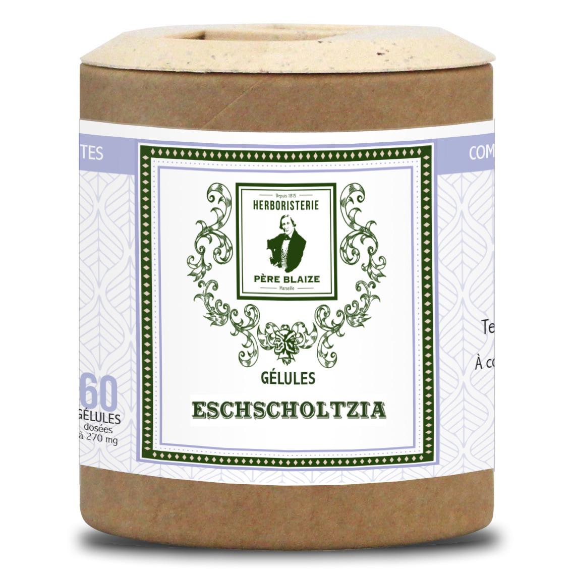 Gélules Eschscholtzia BIO - 60 gélules - PÈRE BLAIZE