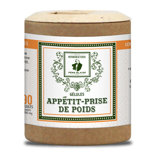 Gélules Appétit - prise de poids - 90 gélules - PÈRE BLAIZE