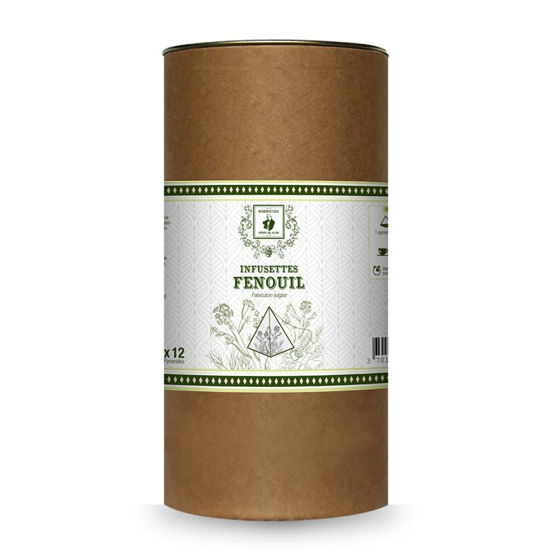 Infusettes pyramide Fenouil ( X12) - 30 g - PÈRE BLAIZE