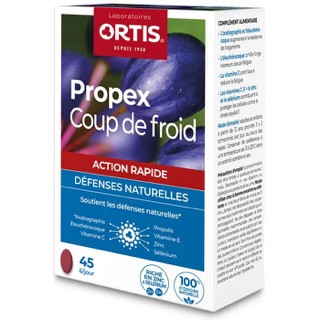 Propex coup de froid - 45 comprimés - ORTIS